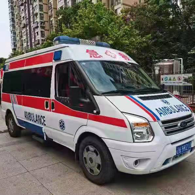 林州长途救护车护送病人返乡